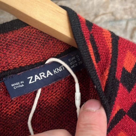 Knit geometric dress - Picture 2 of 6